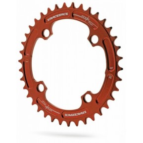 ЗІРКА Race Face, SINGLE, NARROW WIDE,104X32, ORANGE Фото №1